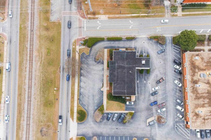 139 N Main St_Drone view